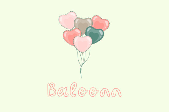 Baloonn: A Joyful Balloon Font for Delightful Design Projects
