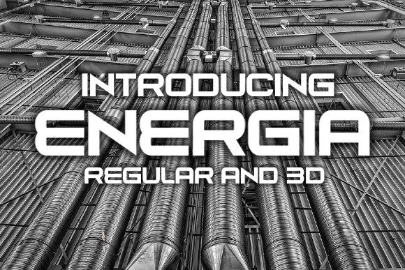 Energia: A Display Font That Sharpens Your Digital Brand