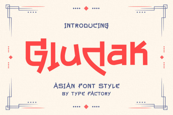 Gludak: The Display Font That Elevates Digital Branding
