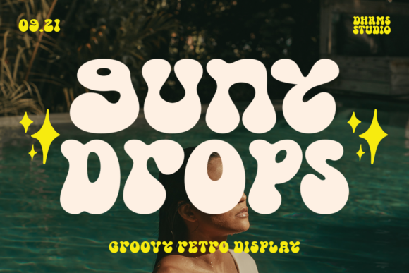Gunydrops: A Playful Display Font for Kids’ Campaigns