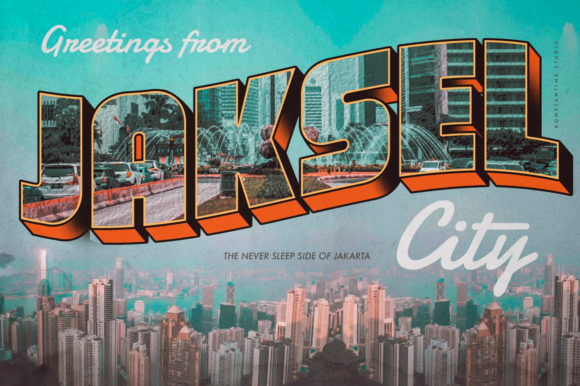 Jaksel: A Bold Display Font for Editorial Design