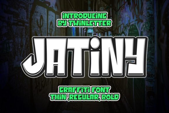 Jatiny: A Display Font That Demands Attention