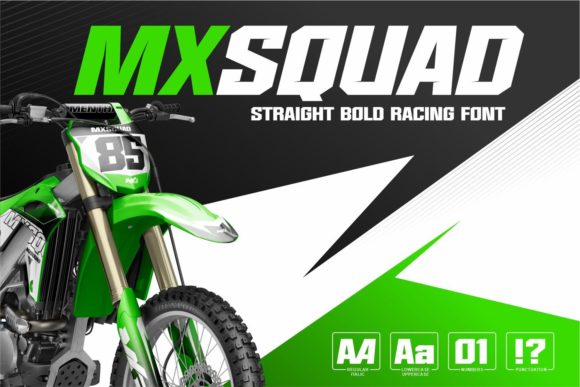 Mxsquad: A Bold Display Font That Cuts Through the Feed