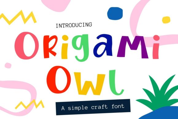 Origami Owl: A Friendly Display Font for Web Designers