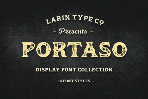 Portaso: A Trendy Display Font for Business Branding