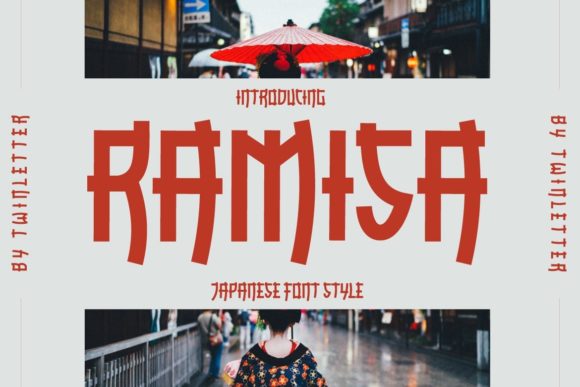 Ramisa: A Display Font That Makes Handmade Products Shine