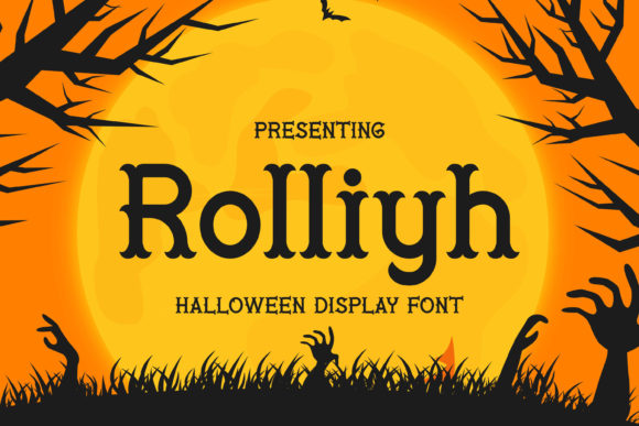 Rolliyh: A Creepy Display Font That Actually Works