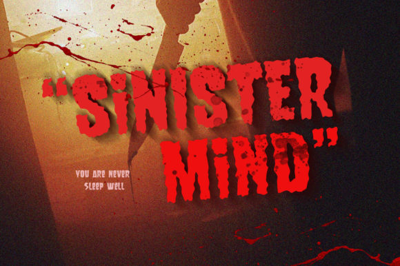 Sinister Mind: A Creepy Display Font for Makers