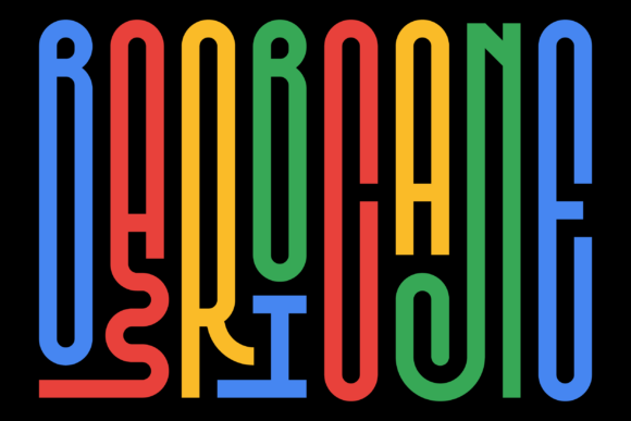SK Barbicane: A Display Font for Creative Product Design