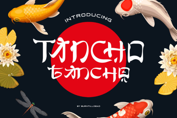 Tancho: A Japanese Display Typeface for Engaging Editorial Design