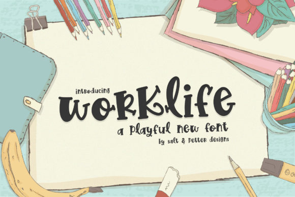 Why Worklife Font Instantly Lifts Any Handmade Design