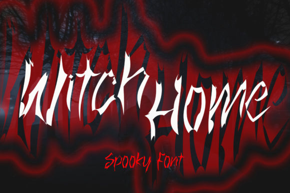 Witch Home Font: A Street Art Display Typeface for Marketers